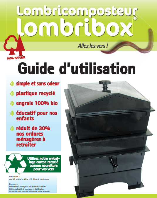 notice d'utilisation et de montage du LombriBox